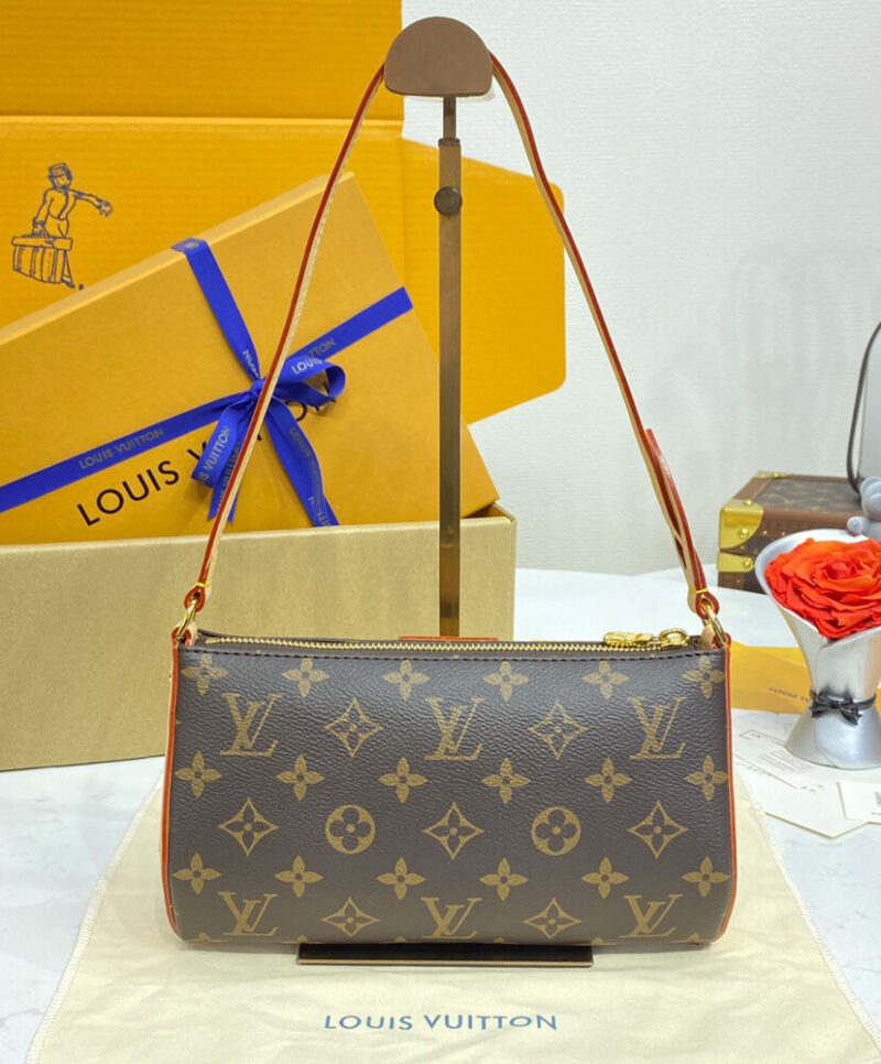 Louis Vuitton Pochette Tirette M47123 Brown